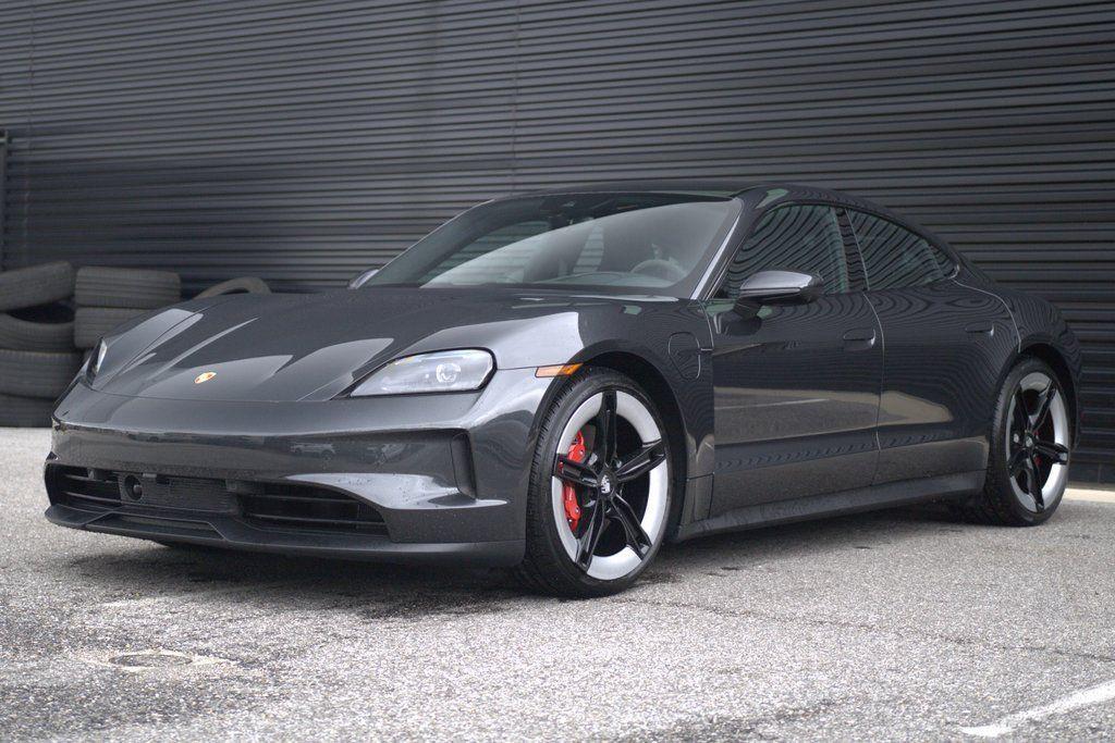 new 2025 Porsche Taycan car, priced at $146,545