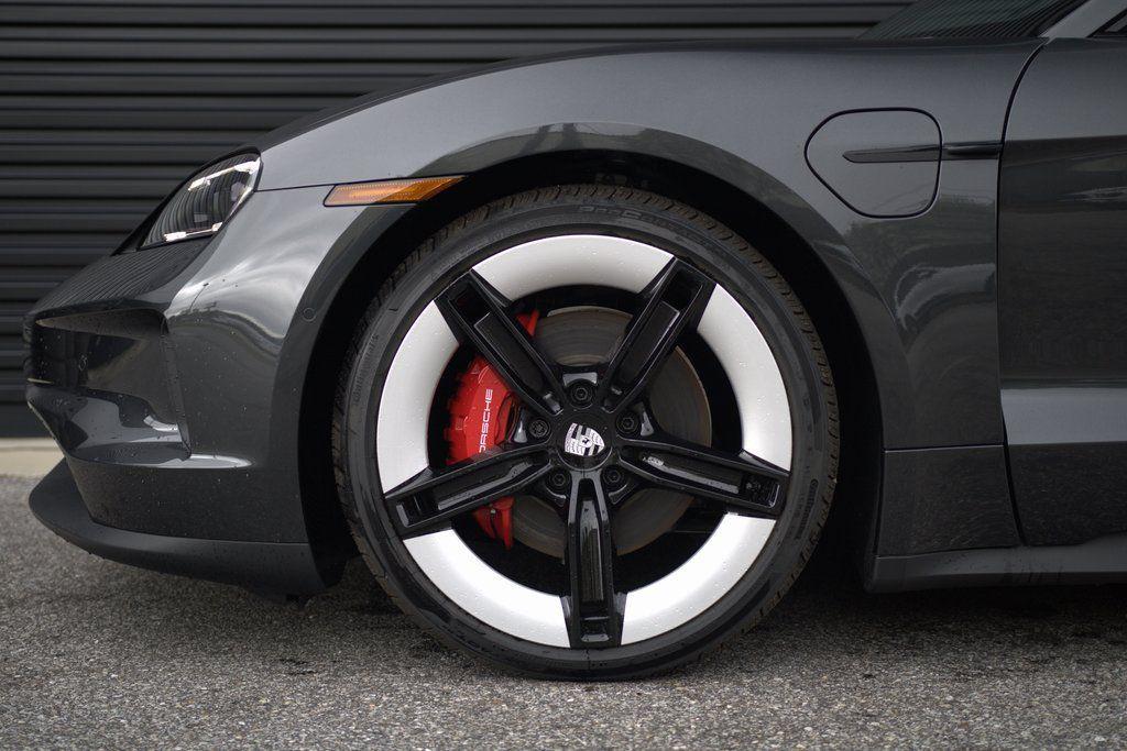 new 2025 Porsche Taycan car, priced at $146,545