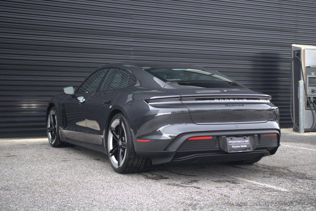 new 2025 Porsche Taycan car, priced at $146,545