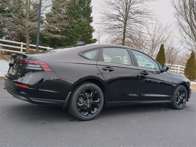 new 2025 Honda Accord car, priced at $31,655