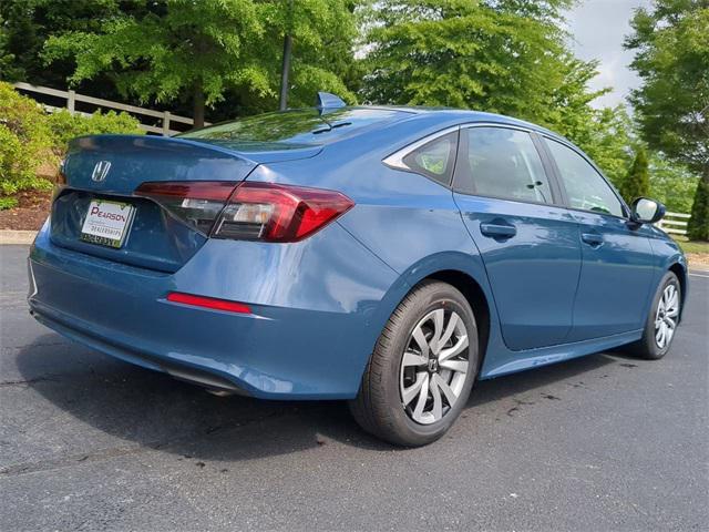 new 2025 Honda Civic car, priced at $25,855