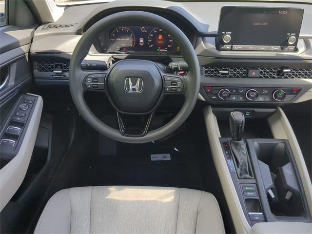new 2025 Honda Accord car, priced at $32,165