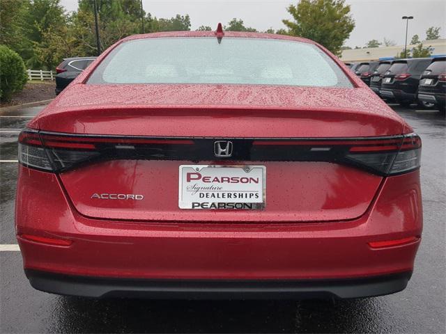 used 2024 Honda Accord car, priced at $27,750