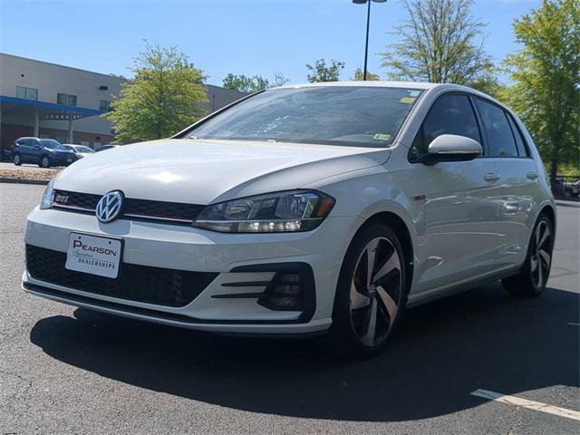 used 2020 Volkswagen Golf GTI car, priced at $22,450