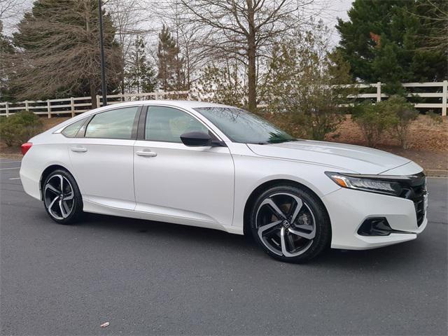 used 2021 Honda Accord car, priced at $19,500