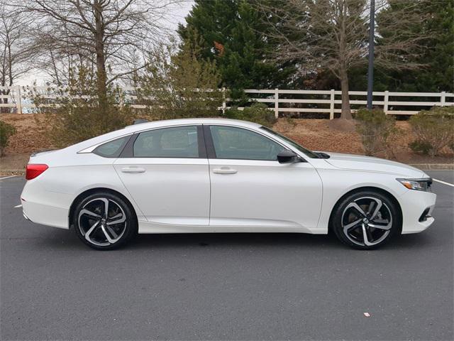 used 2021 Honda Accord car, priced at $19,500