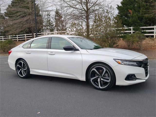 used 2021 Honda Accord car, priced at $19,500