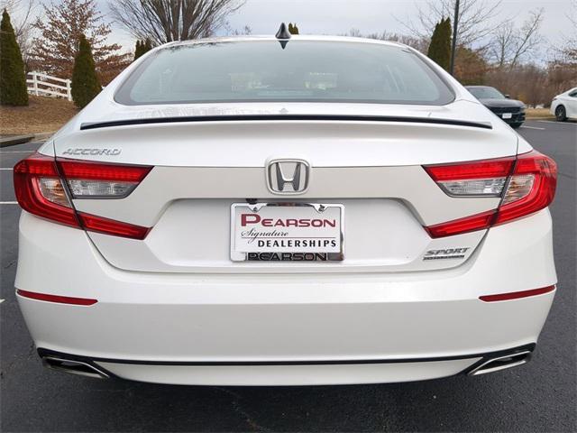 used 2021 Honda Accord car, priced at $19,500