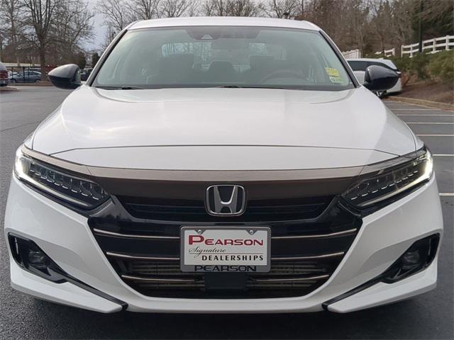 used 2021 Honda Accord car, priced at $19,500