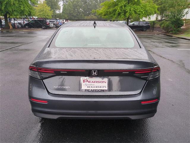 new 2024 Honda Accord car, priced at $29,599