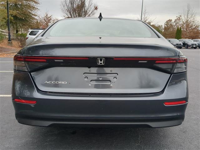 new 2025 Honda Accord car, priced at $31,655