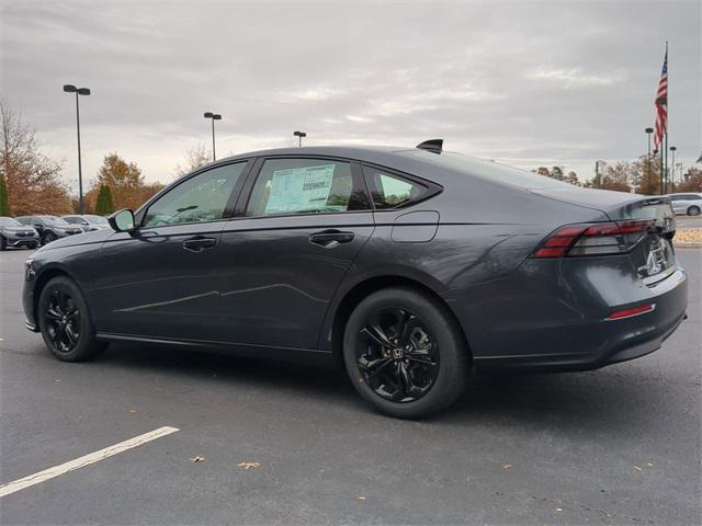 new 2025 Honda Accord car, priced at $31,655