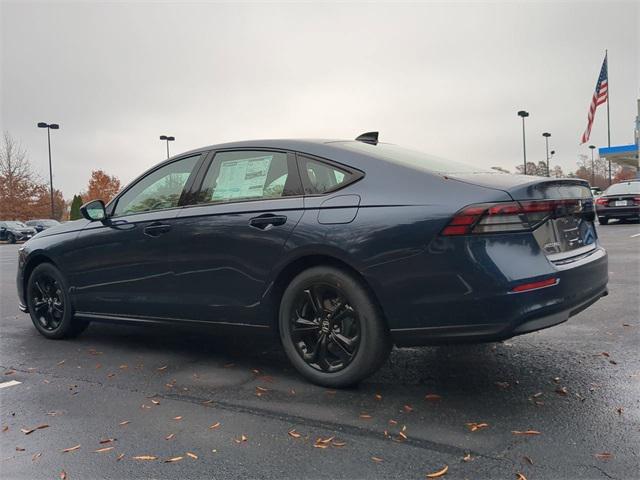 new 2025 Honda Accord car, priced at $31,655