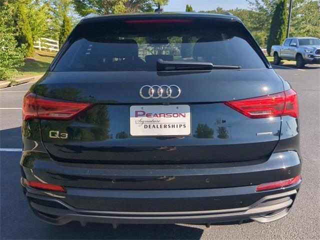 used 2024 Audi Q3 car, priced at $31,600