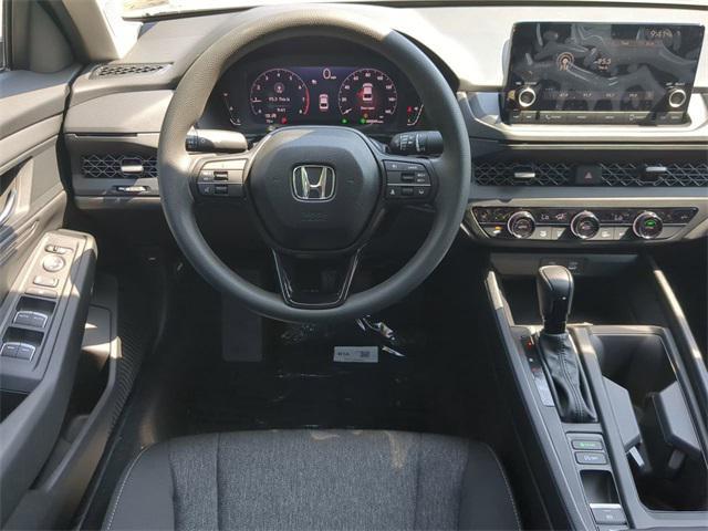 new 2025 Honda Accord car, priced at $30,705