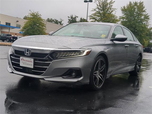 used 2021 Honda Accord Hybrid car, priced at $27,500