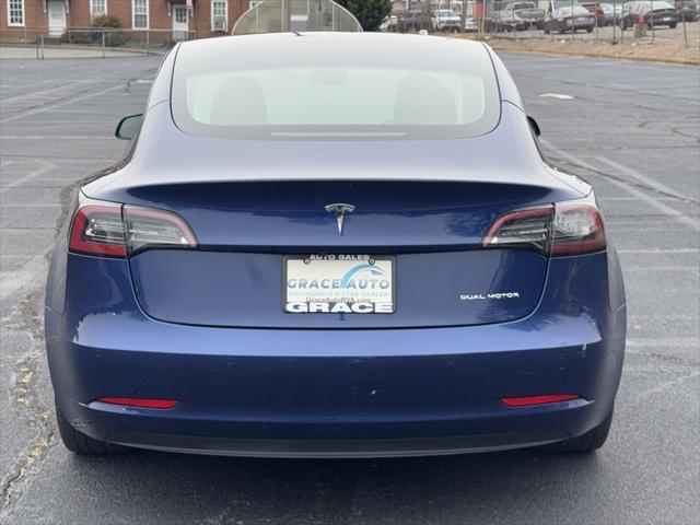 used 2021 Tesla Model 3 car, priced at $21,000