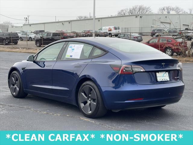 used 2021 Tesla Model 3 car, priced at $21,000