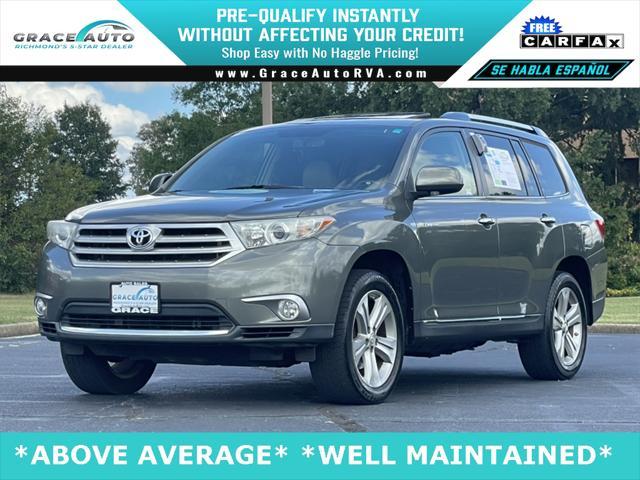 used 2012 Toyota Highlander car, priced at $16,000