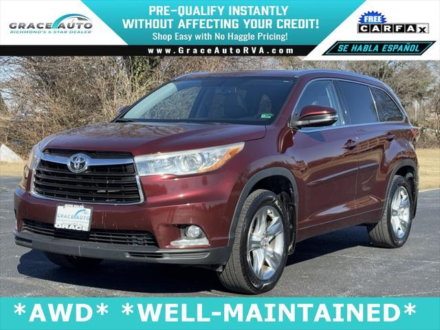 used 2014 Toyota Highlander car, priced at $20,700