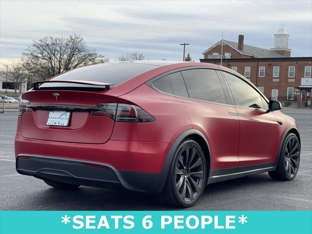 used 2022 Tesla Model X car, priced at $56,000