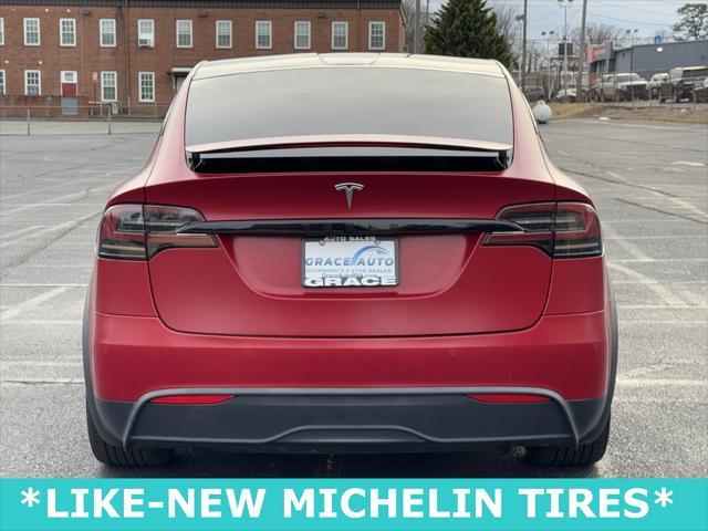 used 2022 Tesla Model X car, priced at $56,000