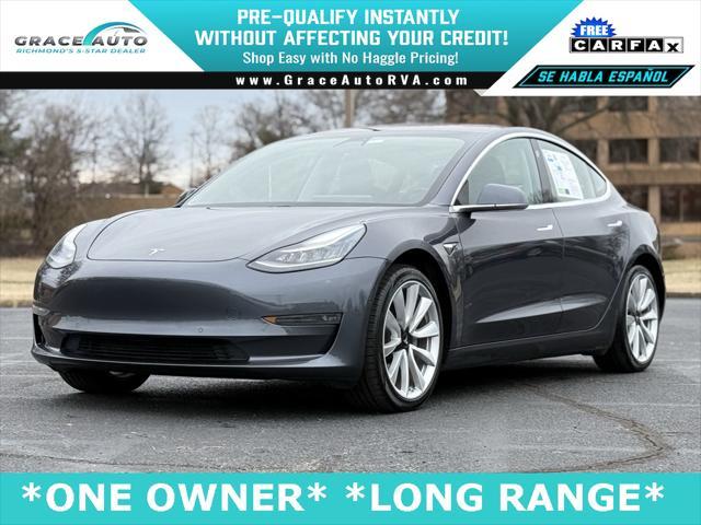 used 2018 Tesla Model 3 car, priced at $18,400