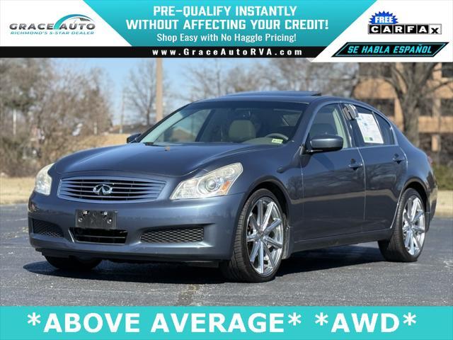 used 2009 INFINITI G37x car, priced at $9,400