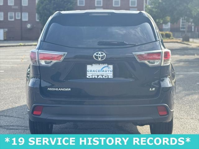 used 2015 Toyota Highlander car, priced at $18,000