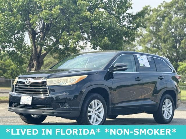 used 2015 Toyota Highlander car, priced at $18,000