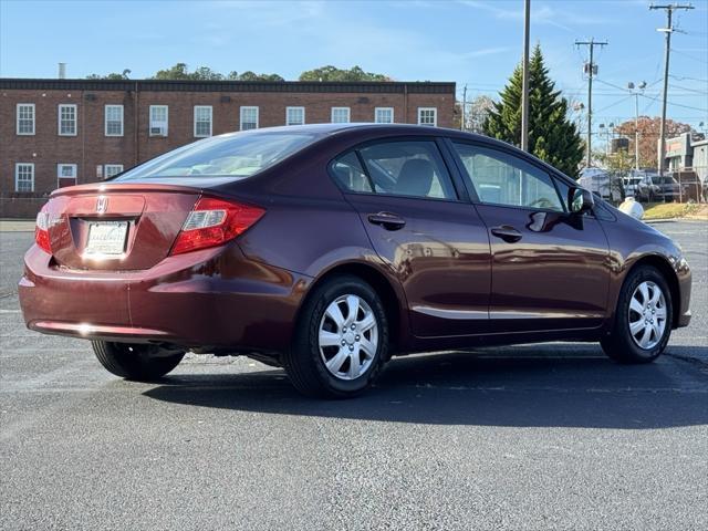 used 2012 Honda Civic car, priced at $12,400