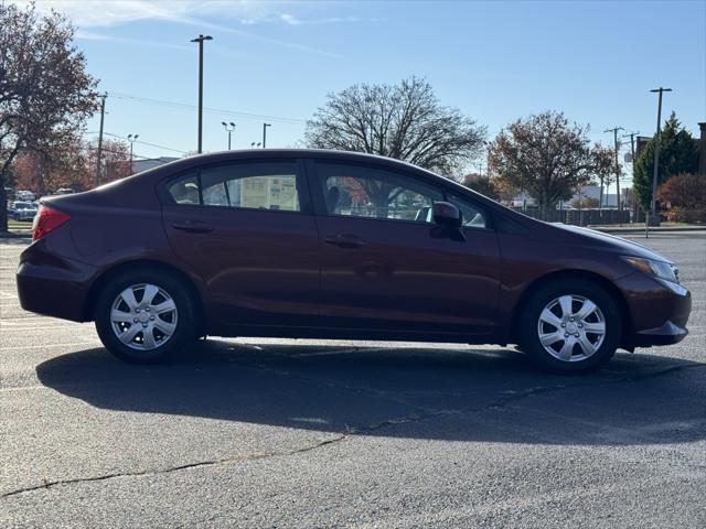 used 2012 Honda Civic car, priced at $12,400