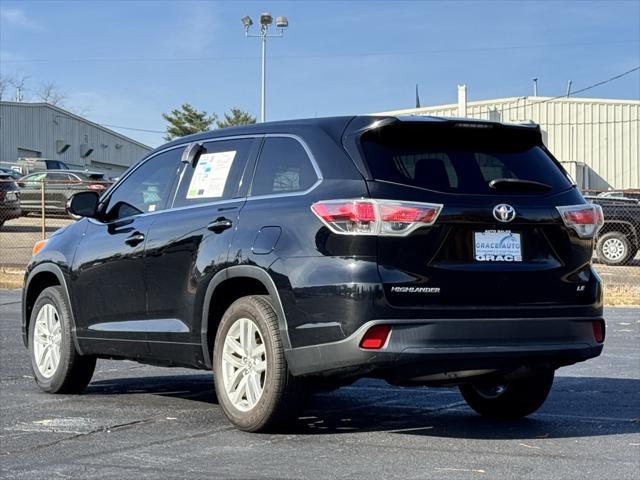 used 2015 Toyota Highlander car, priced at $16,000