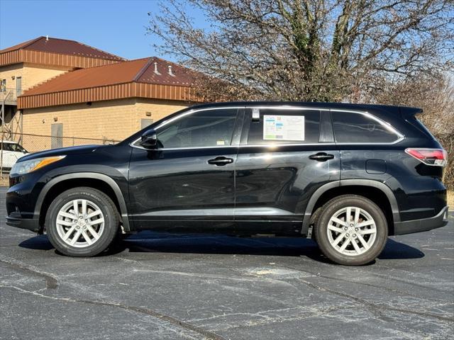 used 2015 Toyota Highlander car, priced at $16,000