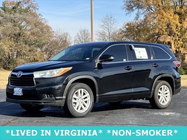 used 2015 Toyota Highlander car, priced at $16,000