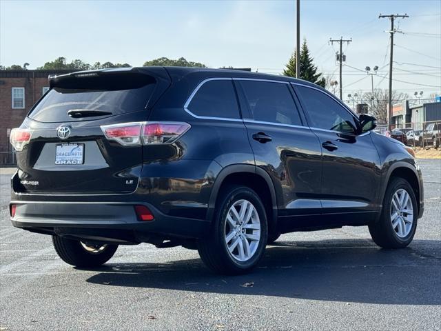 used 2015 Toyota Highlander car, priced at $17,600