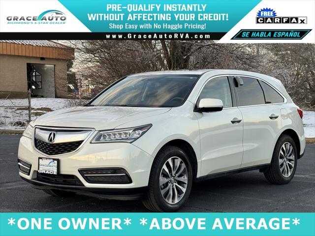 used 2014 Acura MDX car, priced at $15,000