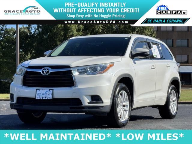 used 2015 Toyota Highlander car, priced at $21,000