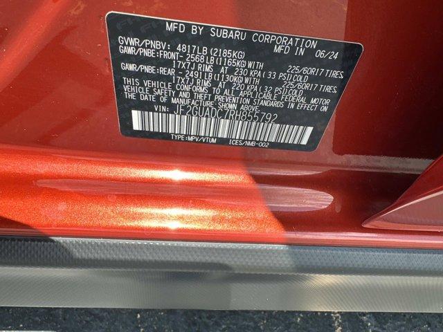 used 2024 Subaru Crosstrek car, priced at $27,450
