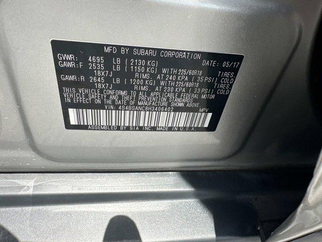 used 2017 Subaru Outback car, priced at $15,350
