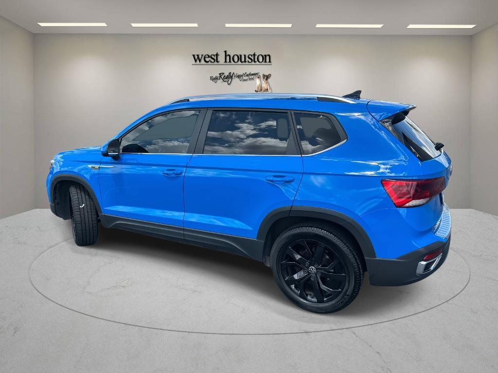 used 2023 Volkswagen Taos car, priced at $19,450