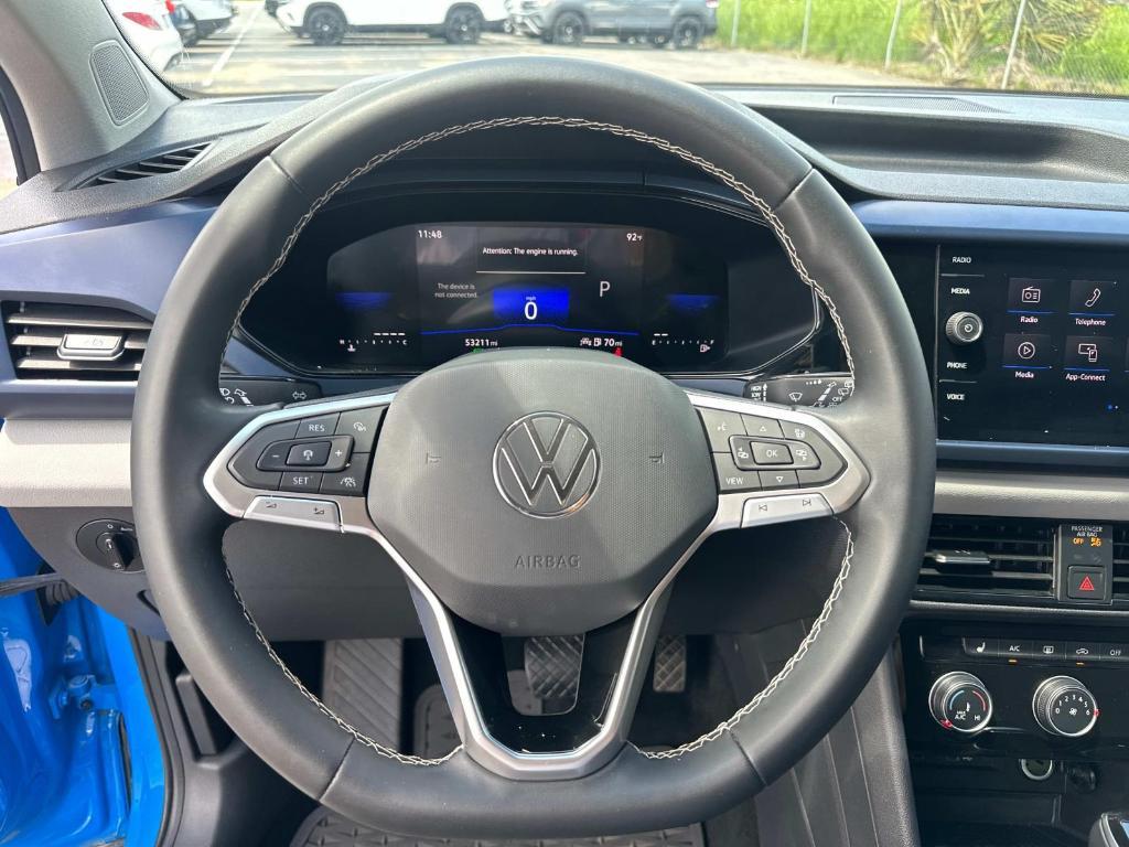 used 2023 Volkswagen Taos car, priced at $19,450