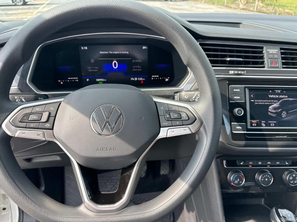 used 2022 Volkswagen Tiguan car, priced at $18,750