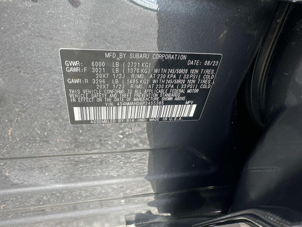 used 2023 Subaru Ascent car, priced at $31,900