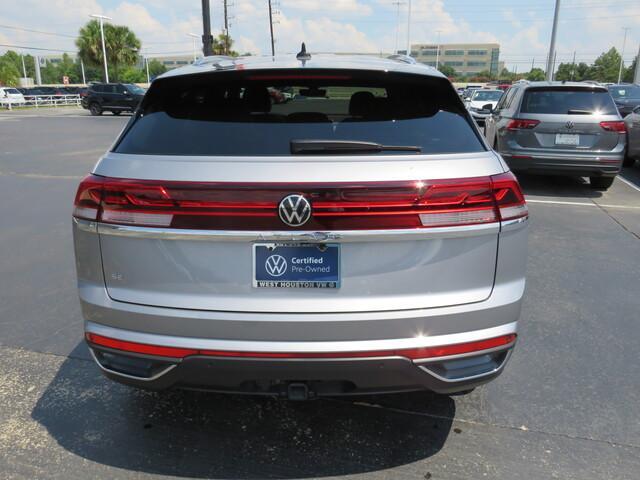 used 2024 Volkswagen Atlas Cross Sport car, priced at $37,780