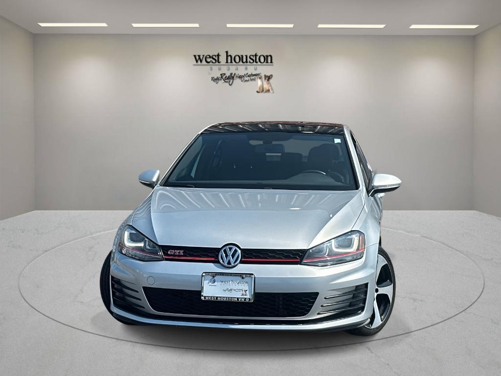 used 2017 Volkswagen Golf GTI car, priced at $19,900