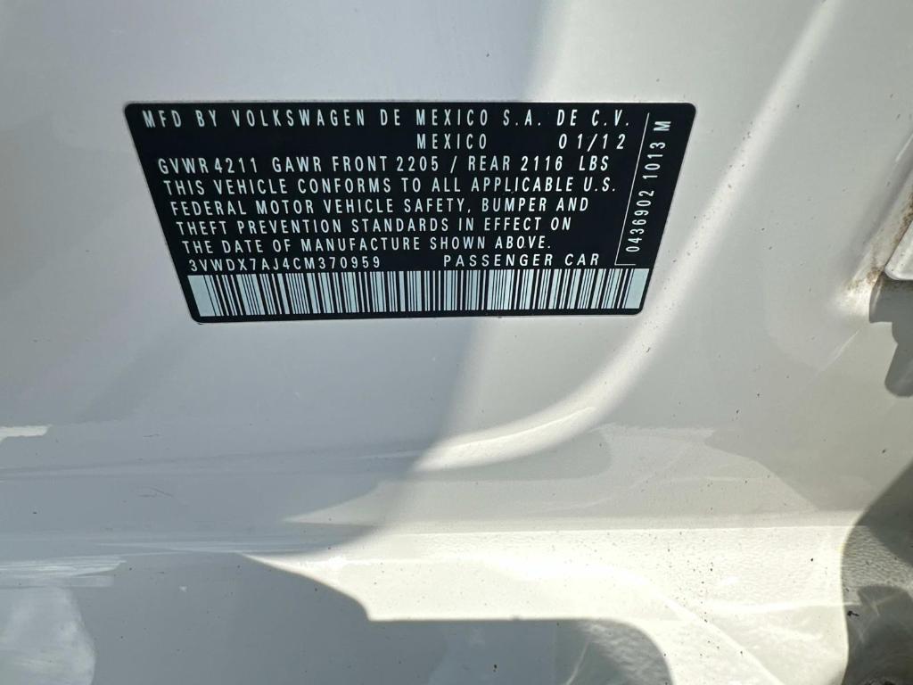 used 2012 Volkswagen Jetta car, priced at $7,900