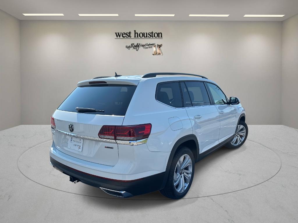 used 2021 Volkswagen Atlas car, priced at $24,750