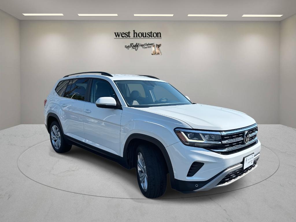 used 2021 Volkswagen Atlas car, priced at $24,750