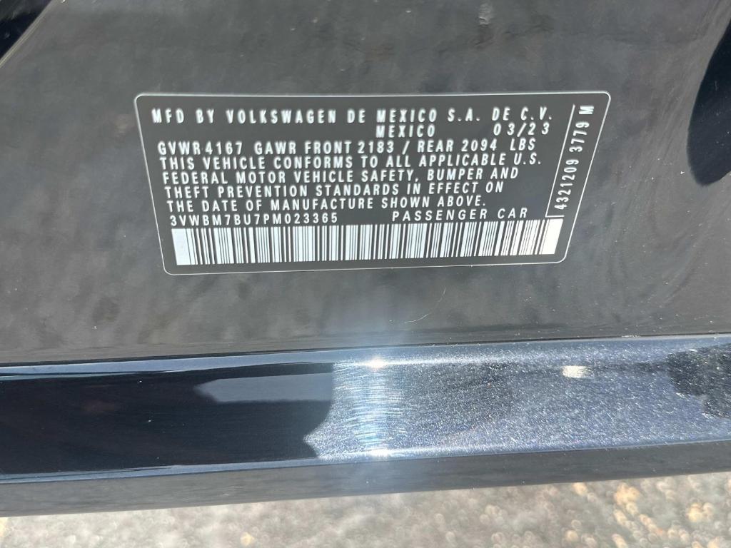 used 2023 Volkswagen Jetta car, priced at $18,650